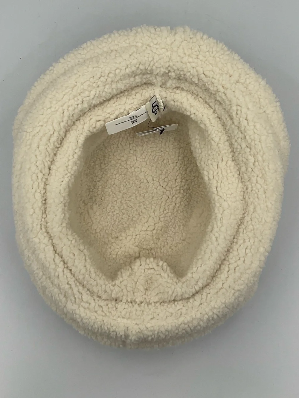 NWT UGG Women's Reversible AW Uggfluff Chestnut Bucket Hat Size L/XL - Picture 6 of 11